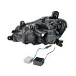 Chrome 8 LED Projection Headlight For 2013-2021 Kenworth T680-Passenger - Image 7