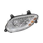Chrome 86 LED Headlight For 2018-2024 International LT- Driver - Image 2