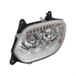 Chrome 86 LED Headlight For 2018-2024 International LT- Driver - Image 4