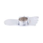 Chrome Barefoot Shape Dimmer Switch Cover - Image 7