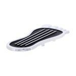Chrome Barefoot Shape Gas Pedal Cover - Image 5
