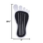 Chrome Barefoot Shape Gas Pedal Cover - Image 7