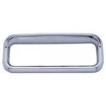Chrome Bezel For 3" X 13/16" Freightliner Glove Box Emblem