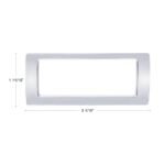 Chrome Dash Storage Pocket Trim for 2018-2023 Freightliner Cascadia - Image 5