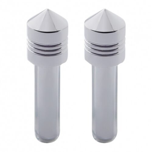 Chrome Door Lock Knob - Pointed (2pc/set)