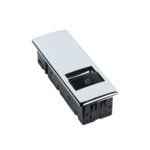 Chrome Door Switch Cover With Power Windows For 2018-2023 Freightliner Cascadia - Passenger - Image 3