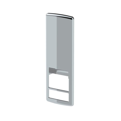 Chrome Door Switch Cover With Power Windows/Door Locks For 2018-2023 Freightliner Cascadia - Passenger