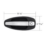 Chrome Exterior Handle For Kenworth T680/T880 (2013-2024) And W990 (2019-2024) - Driver (Bulk) - Image 5