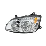 Chrome Full LED Headlight For 2008-2017 Kenworth T660-Driver - Image 2