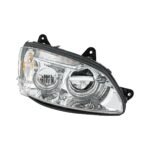 Chrome Full LED Headlight For 2008-2017 Kenworth T660-Passenger - Image 4