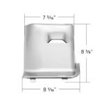 Chrome Fuse Compartment Access Cover For Kenworth T680 - Image 6