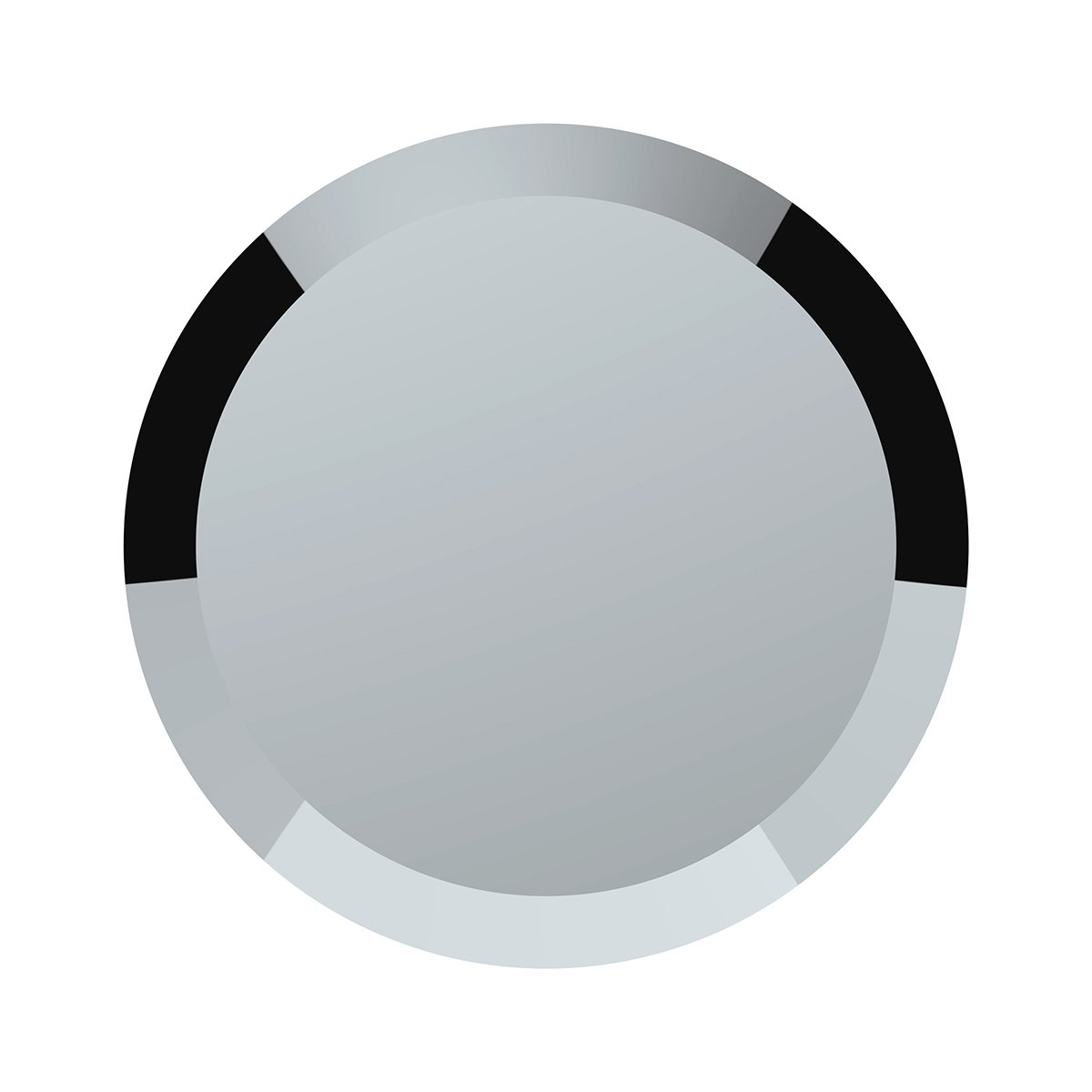 Chrome-Gauge-Blank-for-2018-2023-Freightliner-Cascadia-1 Chrome Gauge Blank for 2018-2023 Freightliner Cascadia - Image 2