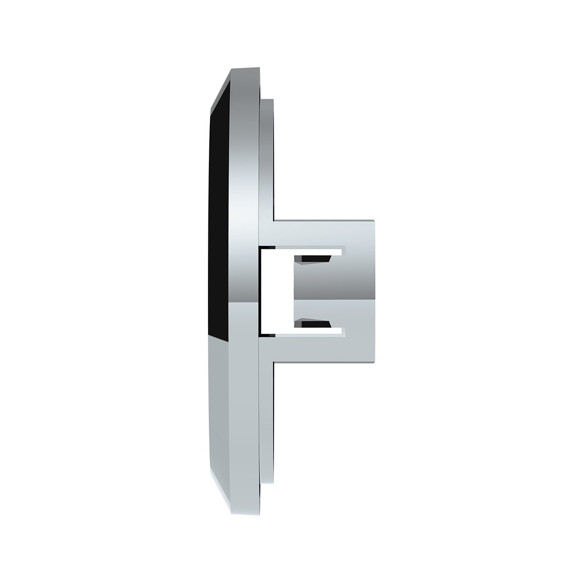 Chrome-Gauge-Blank-for-2018-2023-Freightliner-Cascadia-2 Chrome Gauge Blank for 2018-2023 Freightliner Cascadia - Image 3