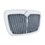 Chrome Grille With Curved Bars & Bug Screen For 2006-2017 International Prostar
