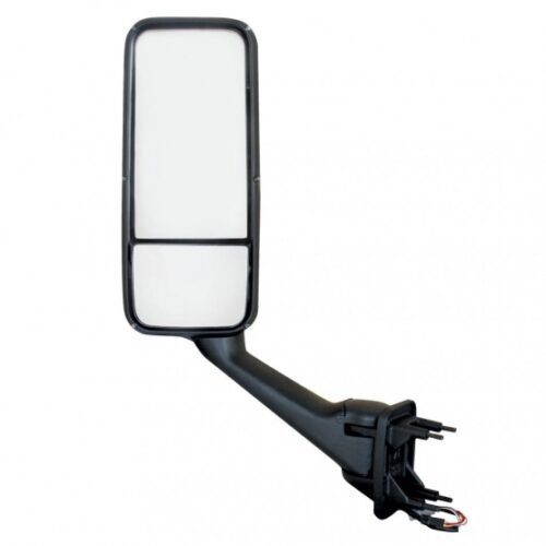 Chrome Heated Mirror Assembly For Peterbilt 387/587 & Kenworth T2000/T700 - Driver