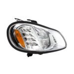 Chrome High Power Full LED Headlight For 2003-2024 Freightliner M2-Passenger - Image 6