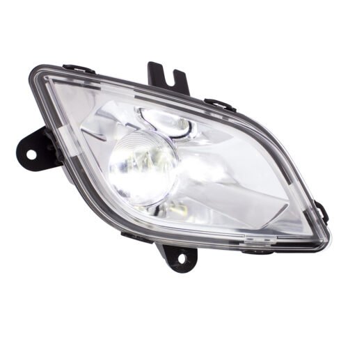 Chrome High Power LED Fog Light For 2018-2024 Freightliner Cascadia - Passenger