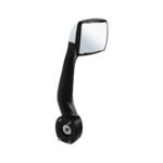 Chrome Hood Mirror For 2013-2021 Kenworth T680 & 2012-2021 Peterbilt 579-Passenger - Image 2