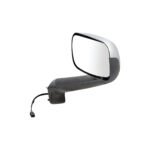 Chrome Hood Mirror With Heated Lens For 2018-2024 Freightliner Cascadia - Passenger - Image 2