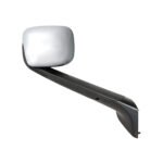 Chrome Hood Mirror With Heated Lens For 2018-2024 Freightliner Cascadia - Passenger - Image 3