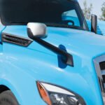 Chrome Hood Mirror With Heated Lens For 2018-2024 Freightliner Cascadia - Passenger - Image 5