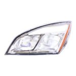 Chrome LED Headlight For 2018-2024 Freightliner Cascadia - Driver - Image 4