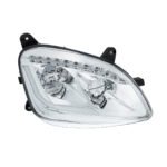 Chrome LED Headlight W/Sequential LED Turn Signal For Peterbilt 579 (2012-21) & 587 (2010-16) - Passenger - Image 2
