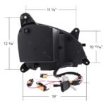 Chrome LED Headlight W/Sequential LED Turn Signal For Peterbilt 579 (2012-21) & 587 (2010-16) - Passenger - Image 9