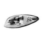 Chrome LED Headlight With LED Light Bar & Turn Signal For 2006-2017 International Prostar-Driver - Image 5