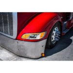 Chrome LED Headlight With LED Turn, Position, & DRL For Peterbilt 386 (2005-2015) & 387 (1999-2010)- Driver - Image 8