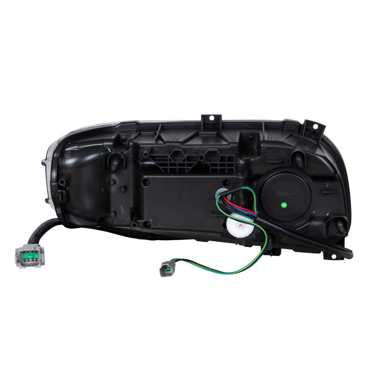 Chrome LED Headlight With LED Turn & Position Light Bar For Peterbilt 388 (2008-2015) & 389 (2008-2023)- Driver - Image 4