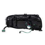 Chrome LED Headlight With LED Turn & Position Light Bar For Peterbilt 388 (2008-2015) & 389 (2008-2023)- Driver - Image 4