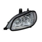 Chrome LED Projection Headlight Assembly For 2003-2024 Freightliner M2- Driver - Image 4
