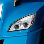Chrome LED Projection Headlight With LED Position Light For 2018-2024 Freightliner Cascadia - Driver - Image 10