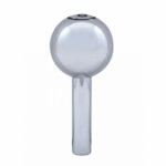 Chrome Large "8" Ball Door Lock Knobs (2pc/set) - Image 2