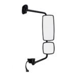 Chrome Mirror Assembly With Power Adjust & Heated For Freightliner M2 - Passenger