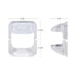 Chrome Mirror Post Cover For 2008-2017 Freightliner Cascadia - Image 5