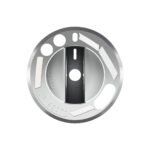Chrome Plastic 2-Piece Headlight With Fog Light Switch Cover For 2008-2017 Freightliner Cascadia - Image 5