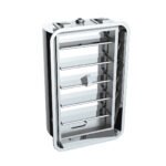 Chrome Plastic A/C Vent For 1989-2010 Freightliner FLD/Classic - Center Dash - Image 2