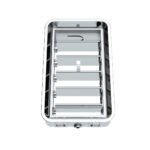 Chrome Plastic A/C Vent For 1989-2010 Freightliner FLD/Classic - Center Dash - Image 3