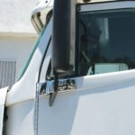 Chrome Plastic Bottom Mirror Post Cover For 1996-2010 Freightliner Century - Driver - Image 3