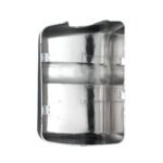 Chrome Plastic Bottom Mirror Post Cover For 2000-2010 International  9200I/9400I/9900I- Driver - Image 4