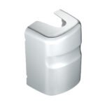 Chrome Plastic Bottom Mirror Post Cover For 2000-2010 International  9200I/9400I/9900I- Passenger - Image 3