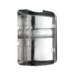 Chrome Plastic Bottom Mirror Post Cover For 2000-2010 International  9200I/9400I/9900I- Passenger - Image 4