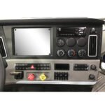 Chrome Plastic Center Dash Lower Panel Edge Trim For 2018-2023 Freightliner Cascadia - Image 5