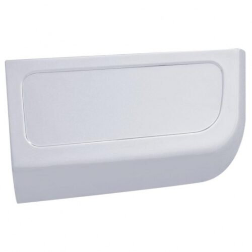 Chrome Plastic Dash Storage Compartment Flip Cover W/Indent For 1998-2002 Freightliner Century