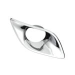 Chrome Plastic Fog Light Bezel For 2013-2021 Kenworth T680-Passenger - Image 3