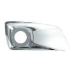 Chrome Plastic Fog Light Cover With Cab Light Opening For 2007-2017 KW T660 - Passenger
