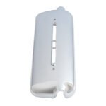Chrome Plastic Mirror Cover With LED Cutout For 2005 & Older Freightliner Century - Passenger - Image 2