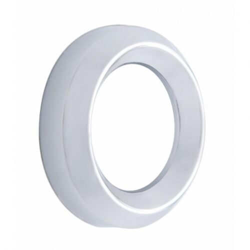 Chrome Plastic Oil Pressure Gauge Bezel For Peterbilt 359